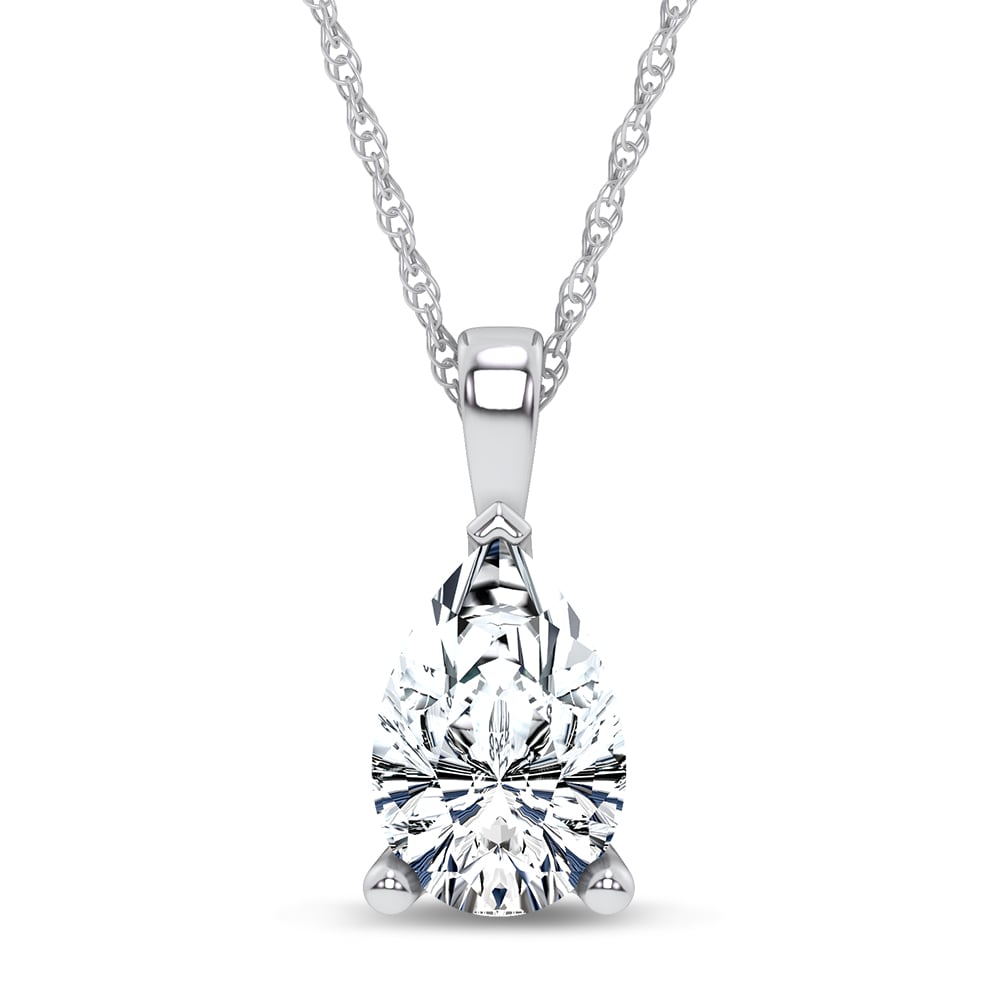 14K 1.00CT Certified Lab Grown  PENDANT