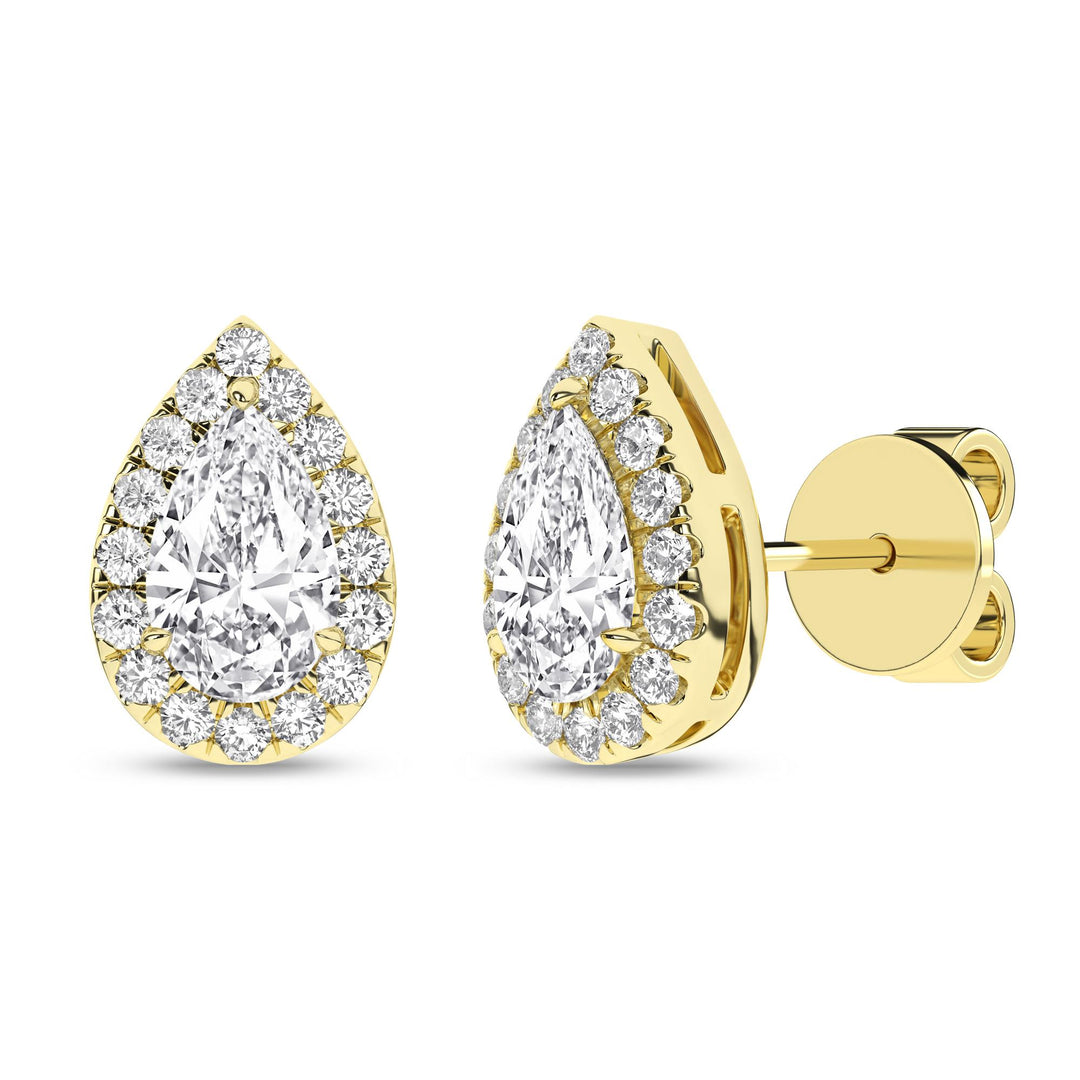 14K 2.25ct Certified Lab Grown Diamond Earrings