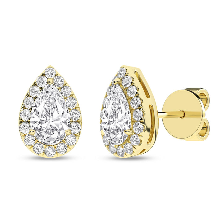 14K 2.25ct Certified Lab Grown Diamond Earrings