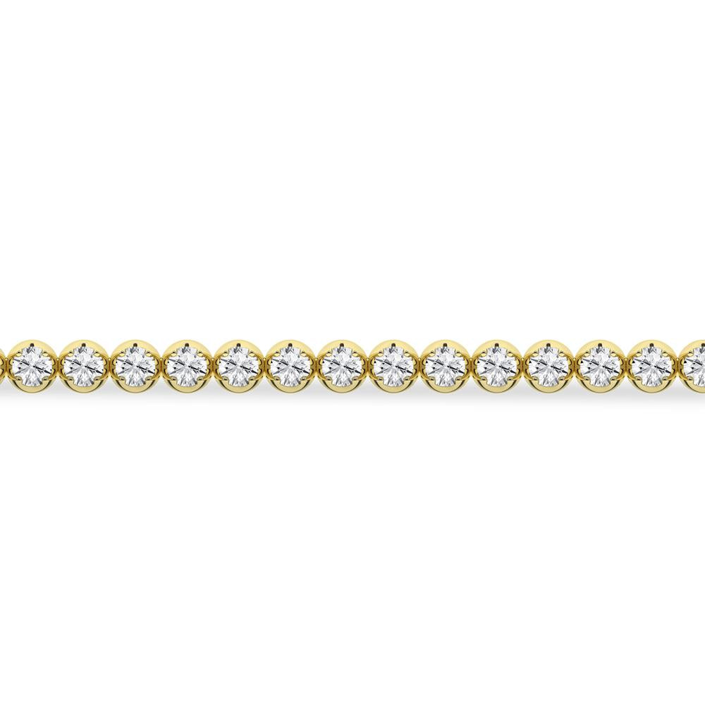 14K 5.00ct Lab Grown Bracelet ( EGL Certified )