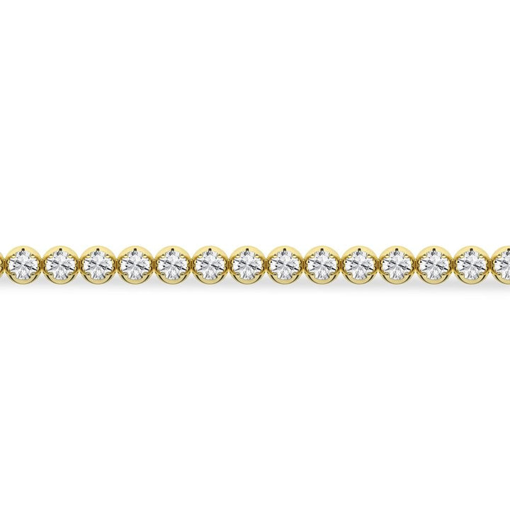 14K 10.00ct Lab Grown Bracelet ( EGL Certified )