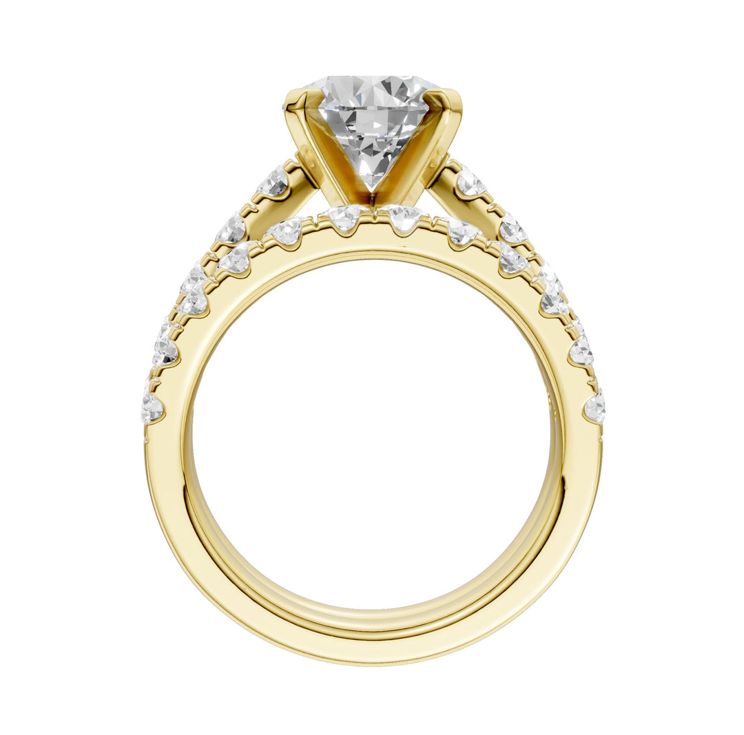 14K 3.50CT Lab Grown Diamond Bridal