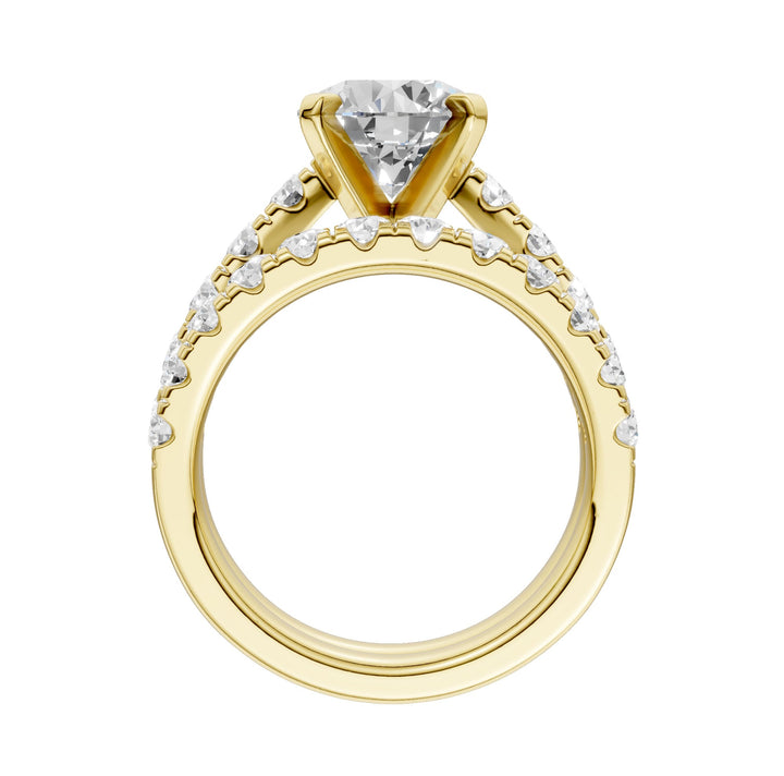 14K 3.50CT Lab Grown Diamond Bridal