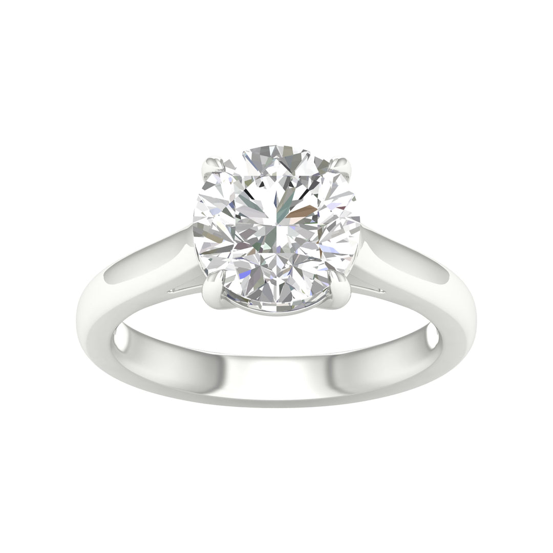 14K 4.00CT Certified Lab Grown Diamond Ring ( IGI Certified )