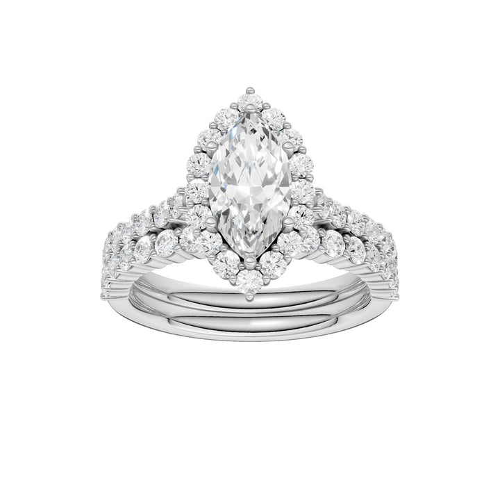 14K 2.00CT DIAMOND BRIDAL SET