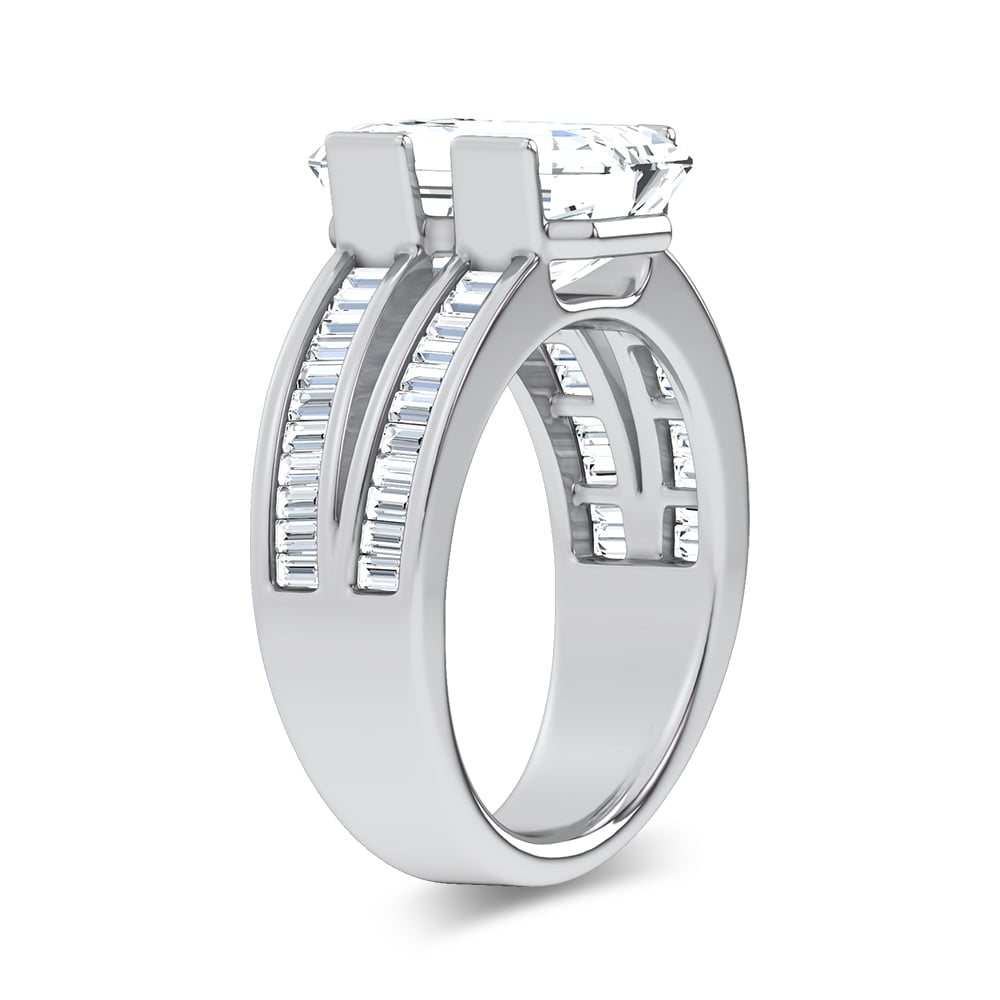 14K 5.46CT Diamond Engagement Ring