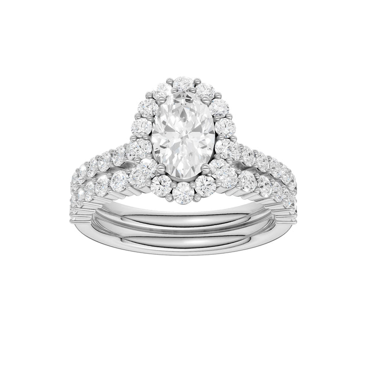 14K 2.00CT DIAMOND BRIDAL SET