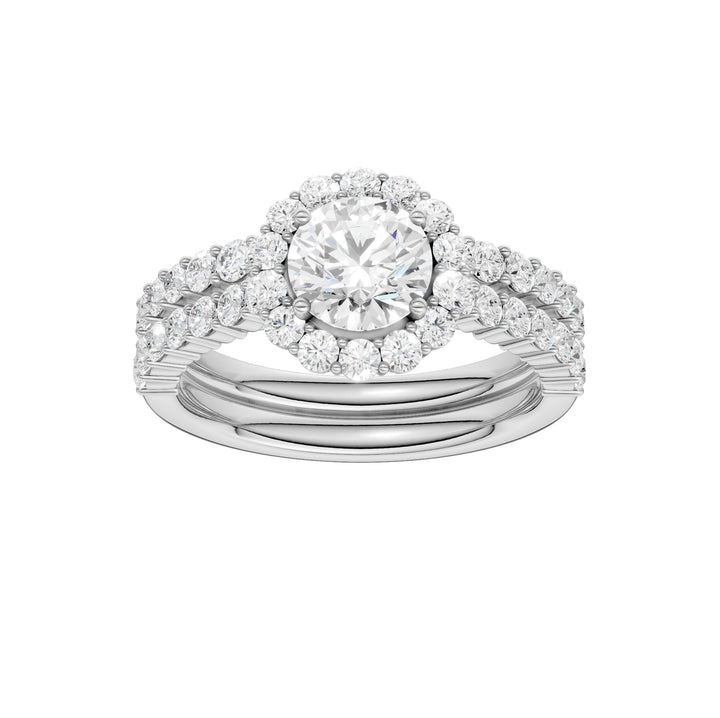 14K 2.00CT DIAMOND BRIDAL SET