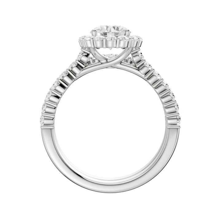 14K 2.00CT DIAMOND BRIDAL SET