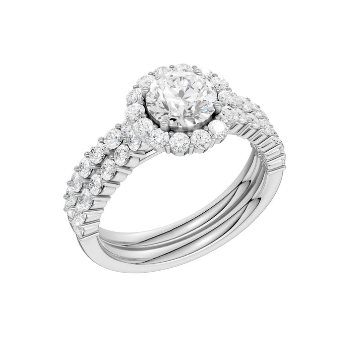 14K 2.00CT DIAMOND BRIDAL SET