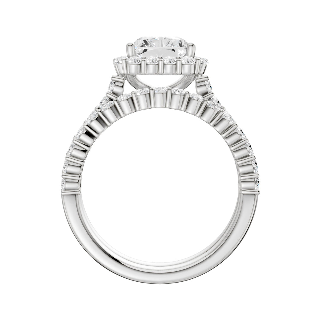 14K 3.00CT DIAMOND BRIDAL SET