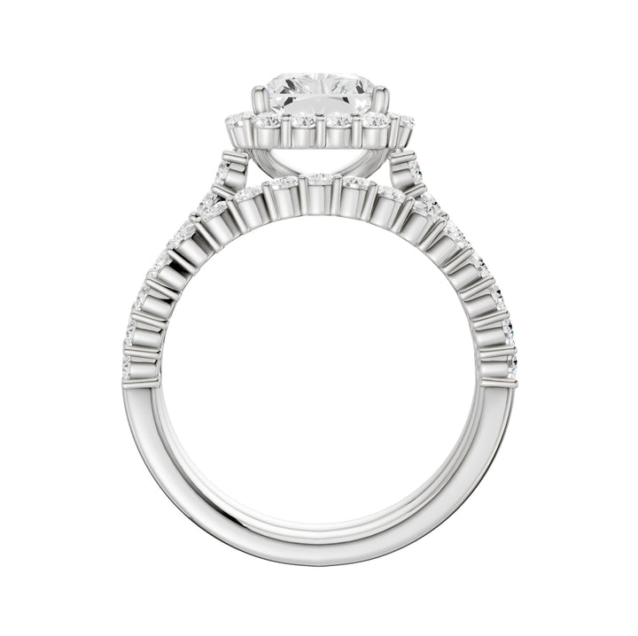 14K 3.00CT DIAMOND BRIDAL SET