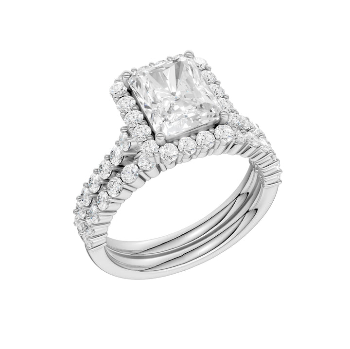 14K 3.00CT DIAMOND BRIDAL SET