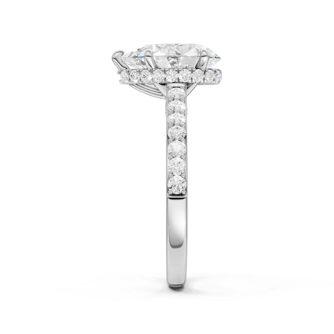 14K 2.50CT Lab Grown Diamond Engagement Ring