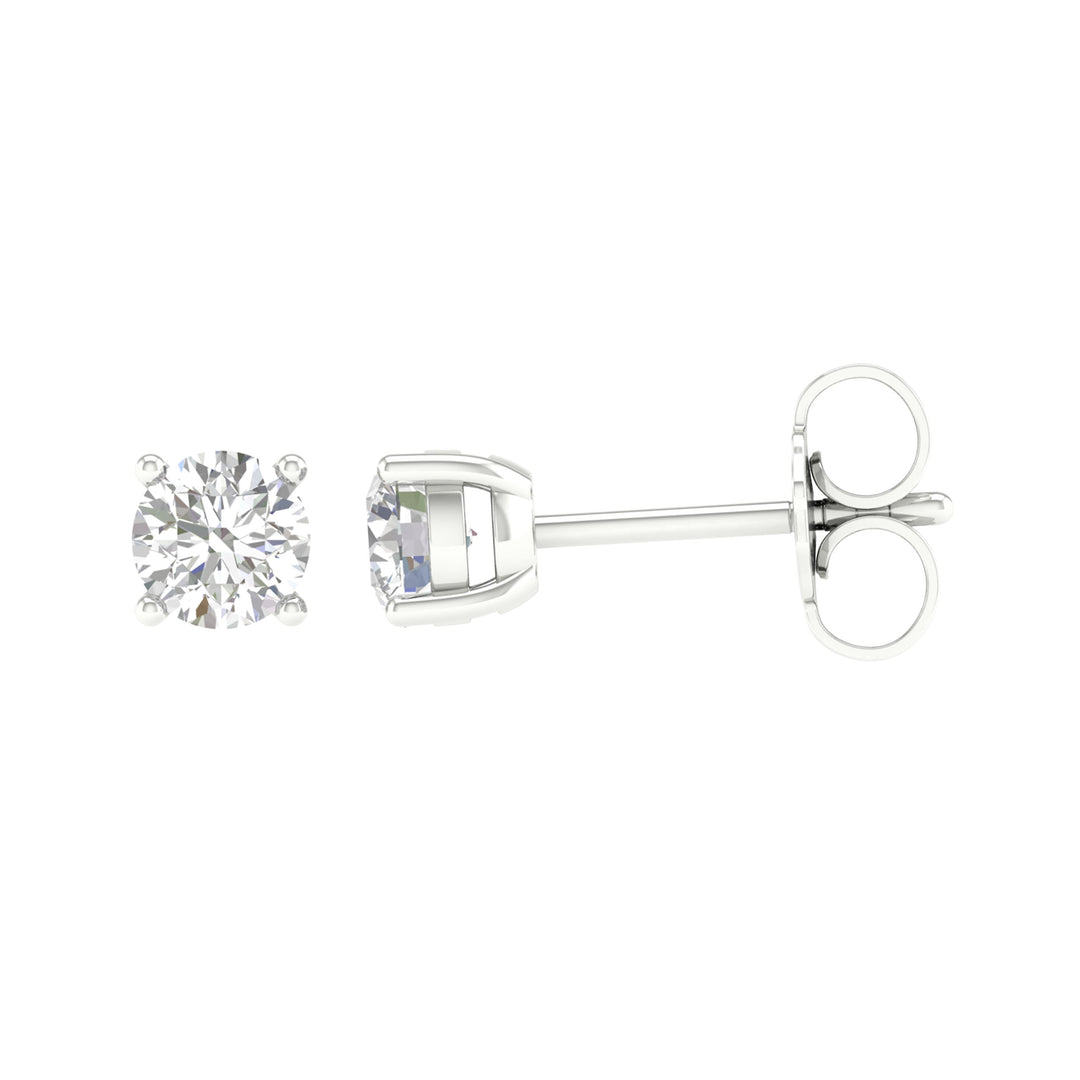 10K 0.50CT Certified Lab Grown Diamond Earring