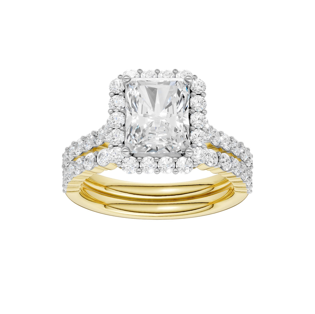 14K 3.00CT DIAMOND BRIDAL SET