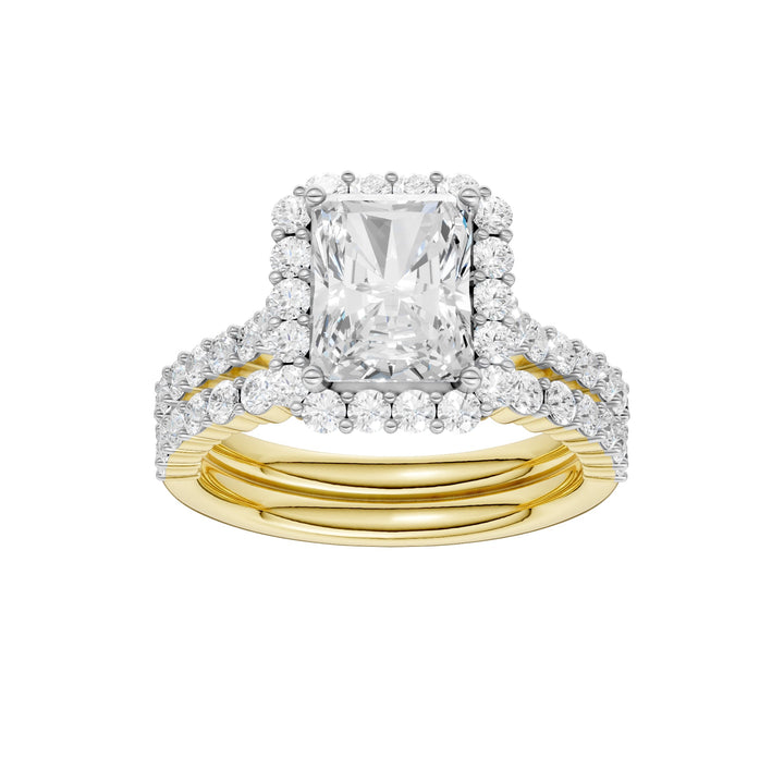 14K 3.00CT DIAMOND BRIDAL SET
