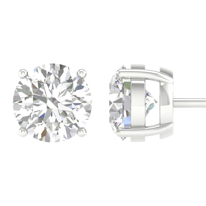 14K 2.00CT Certified Lab Grown Diamond Earring