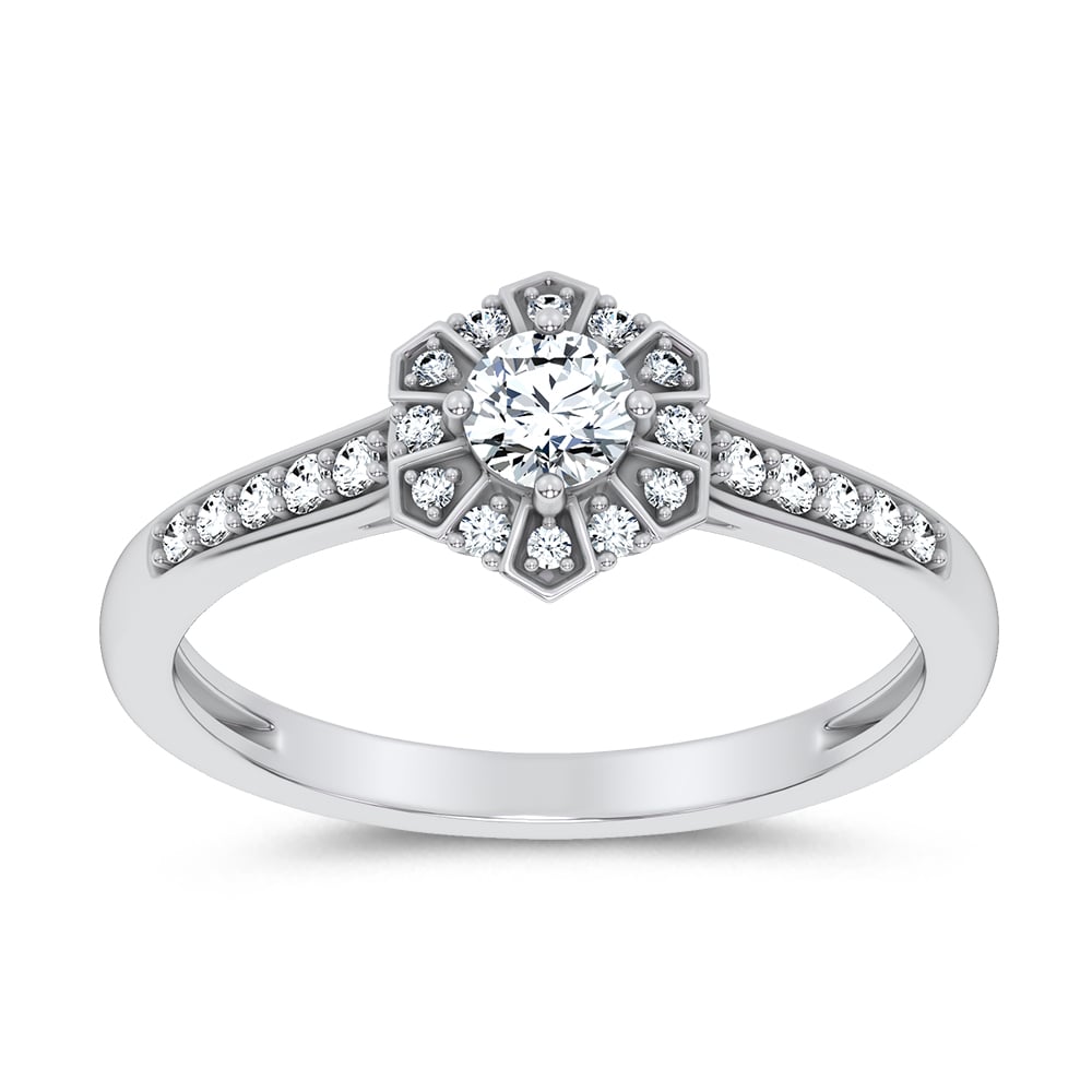 14K 0.50CT Certified Lab Grown Ring