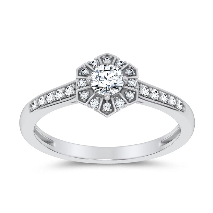 14K 0.50CT Certified Lab Grown Ring
