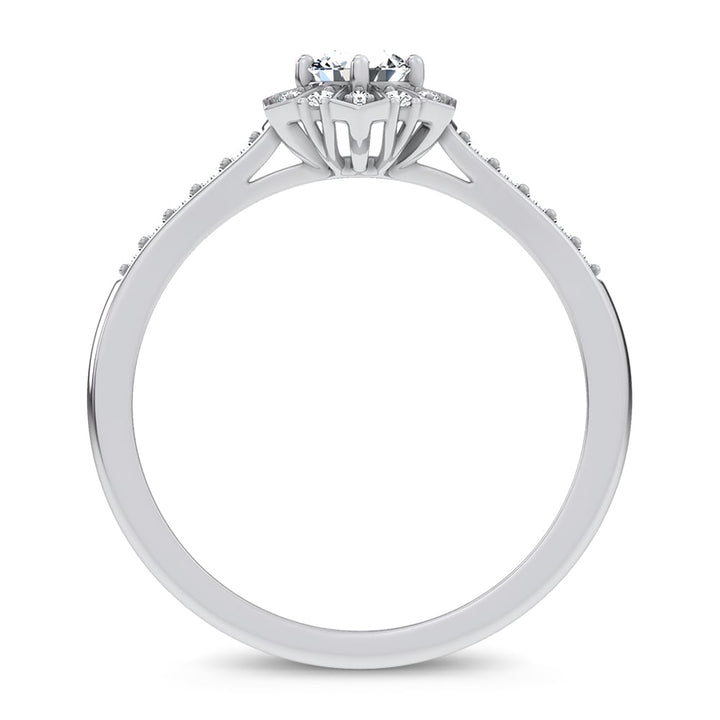14K 0.50CT Certified Lab Grown Ring