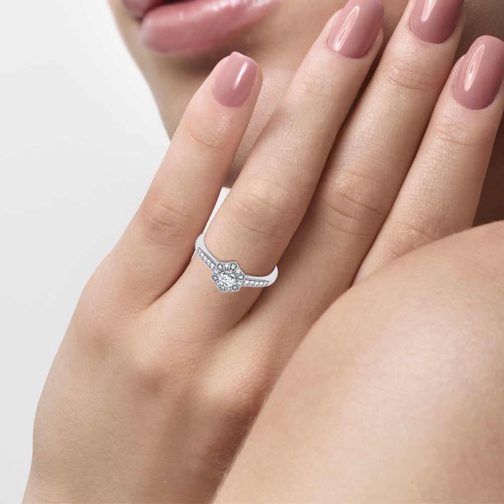 14K 0.50CT Certified Lab Grown Ring