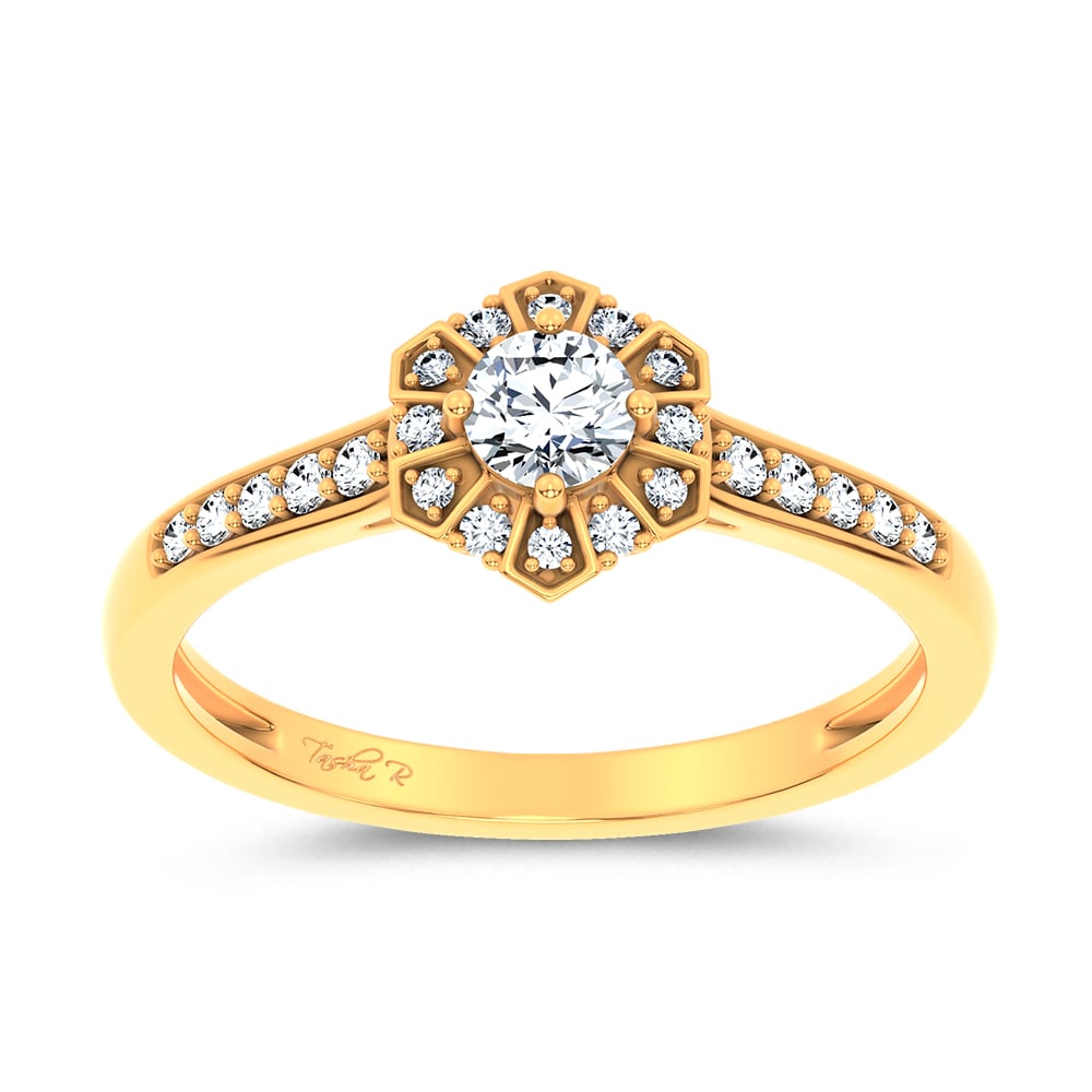 14K 0.50CT Certified Lab Grown Ring