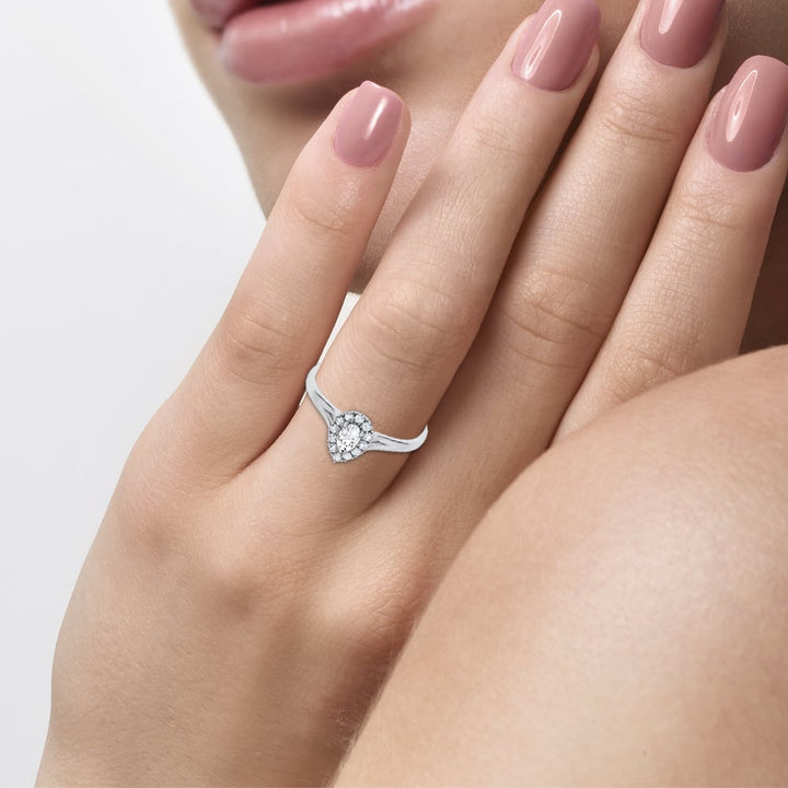 14K 0.33CT Certified Lab Grown Ring
