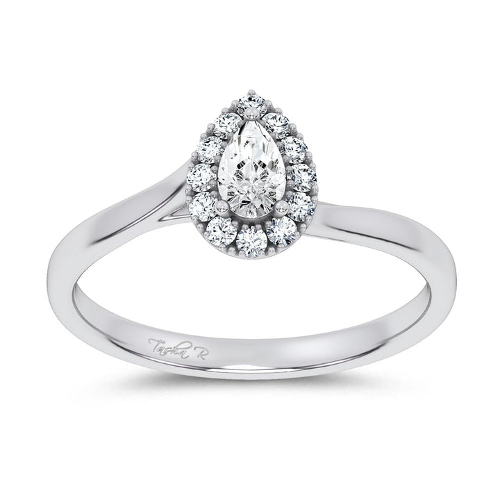 14K 0.33CT Certified Lab Grown Promise Ring