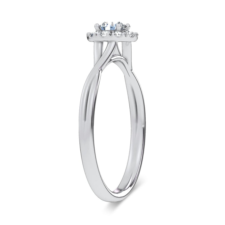 14K 0.33CT Certified Lab Grown Ring
