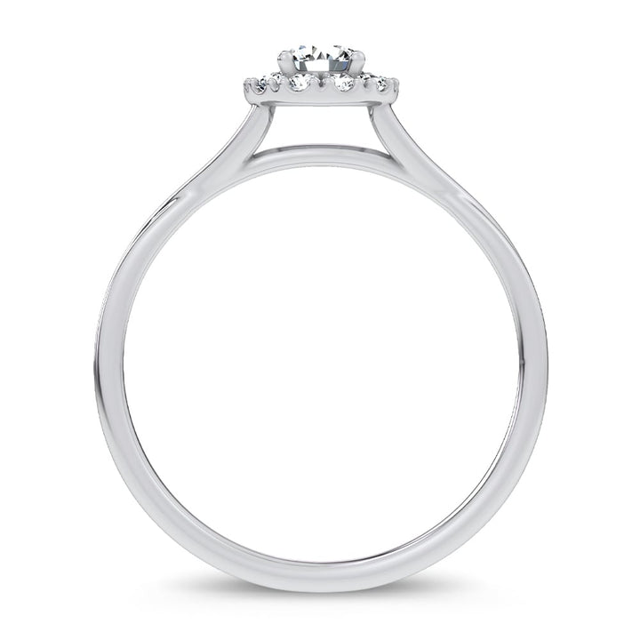 14K 0.33CT Certified Lab Grown Ring
