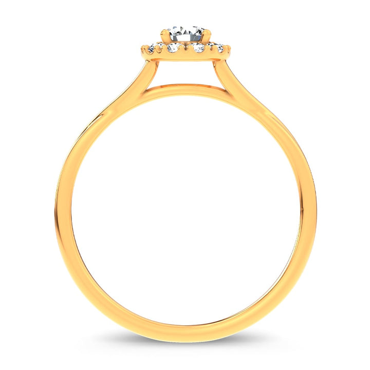 14K 0.33CT Certified Lab Grown Ring