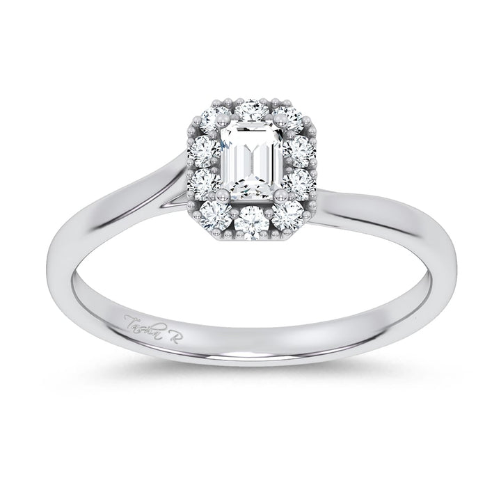 14K 0.33CT Certified Lab Grown Ring