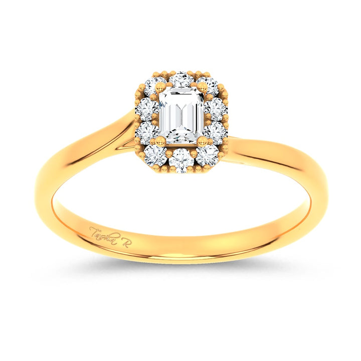 14K 0.33CT Certified Lab Grown Ring