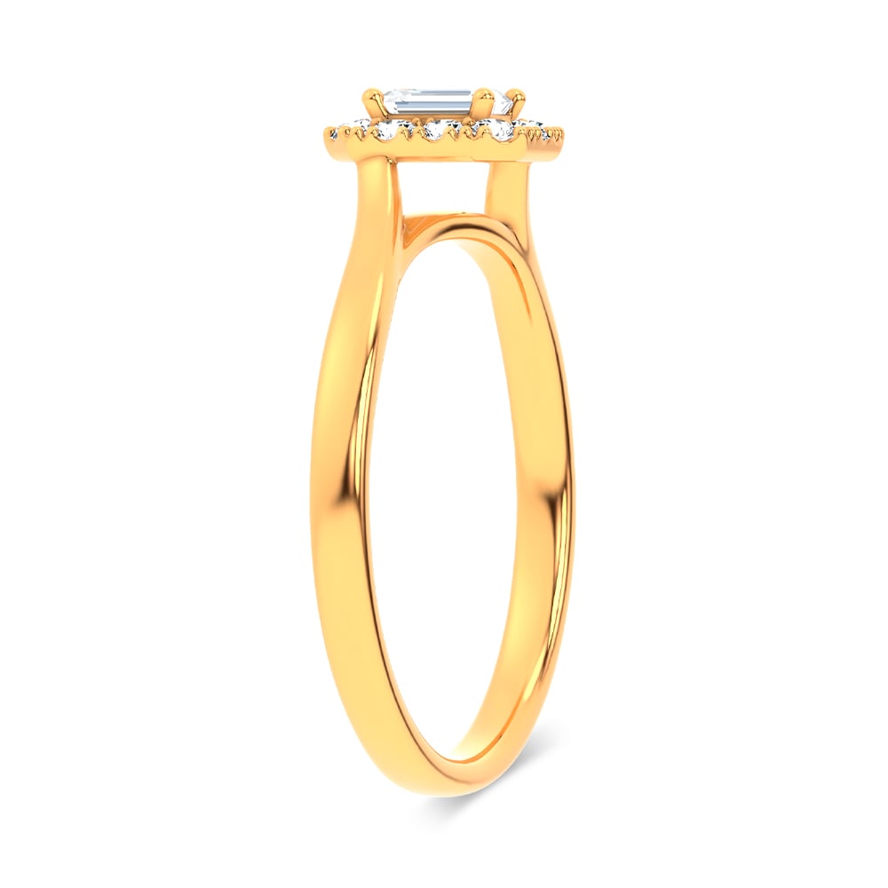 14K 0.33CT Certified Lab Grown Ring