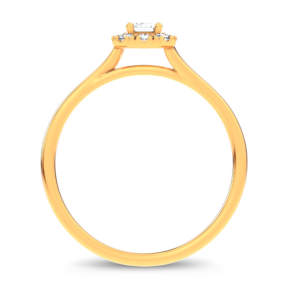 14K 0.33CT Certified Lab Grown Ring