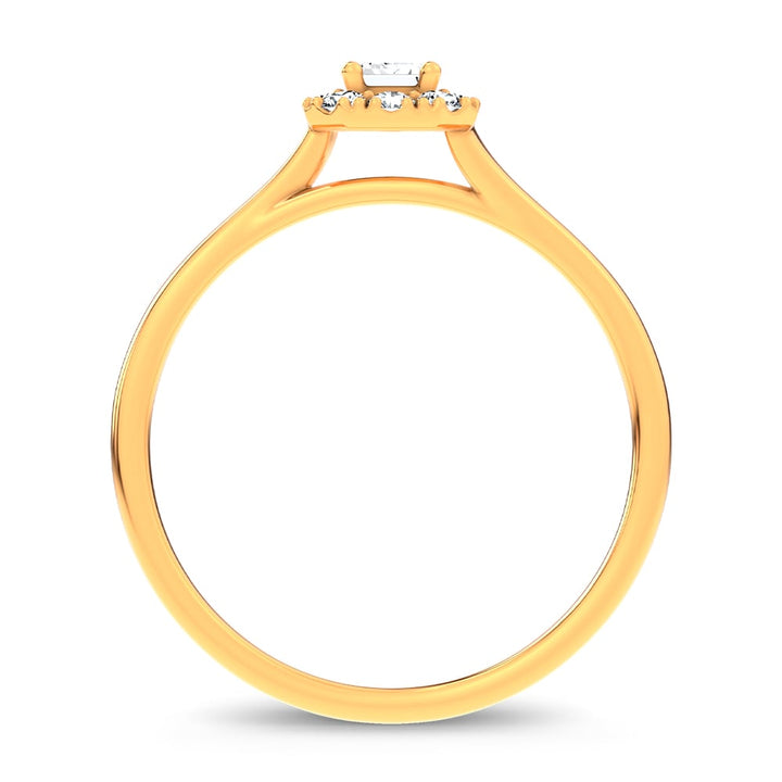 14K 0.33CT Certified Lab Grown Ring