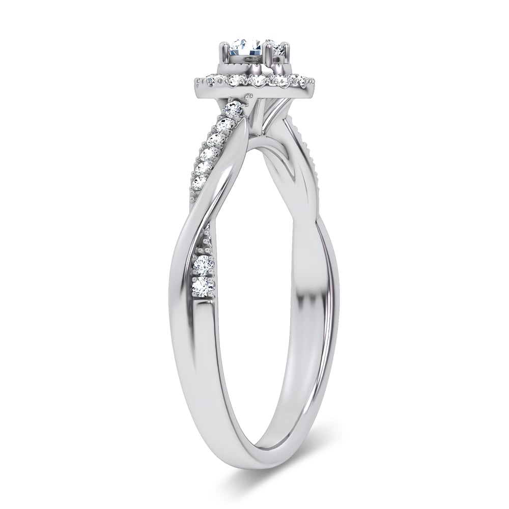 14K 0.33CT Certified Lab Grown Ring