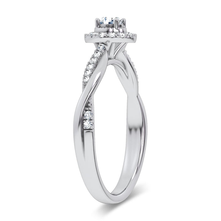 14K 0.33CT Certified Lab Grown Ring