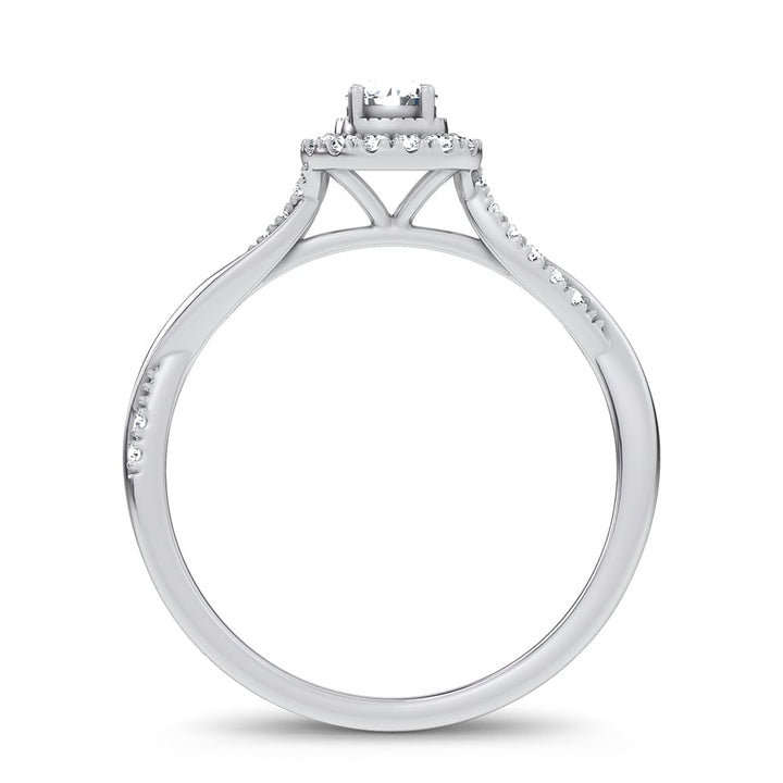 14K 0.33CT Certified Lab Grown Ring