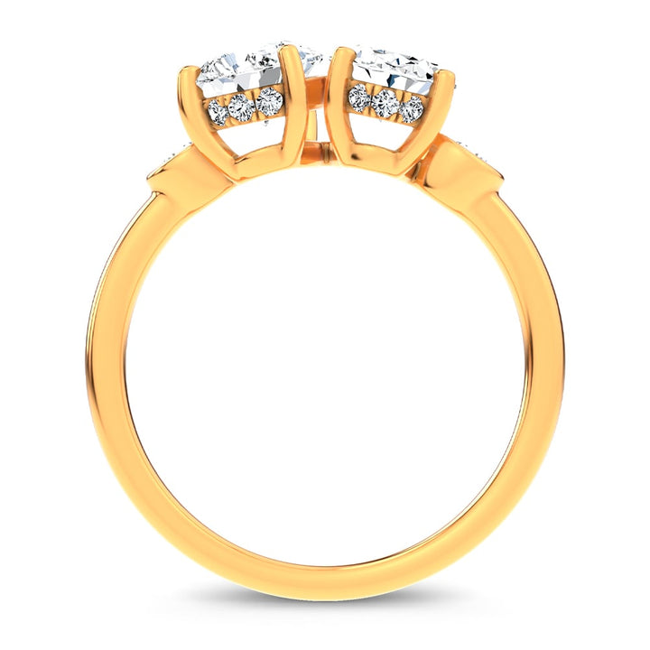 14K 0.25CT Certified Lab Grown Ring