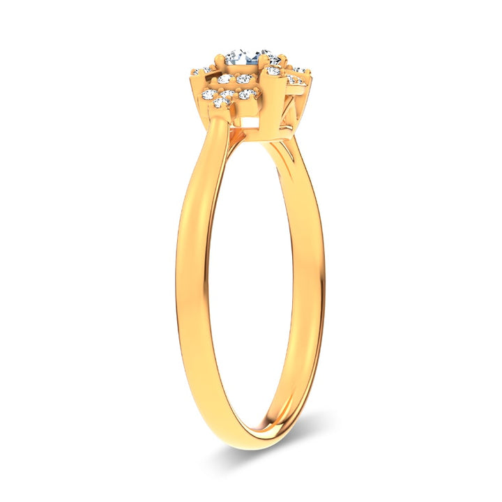 14K 0.25CT Certified Lab Grown Ring