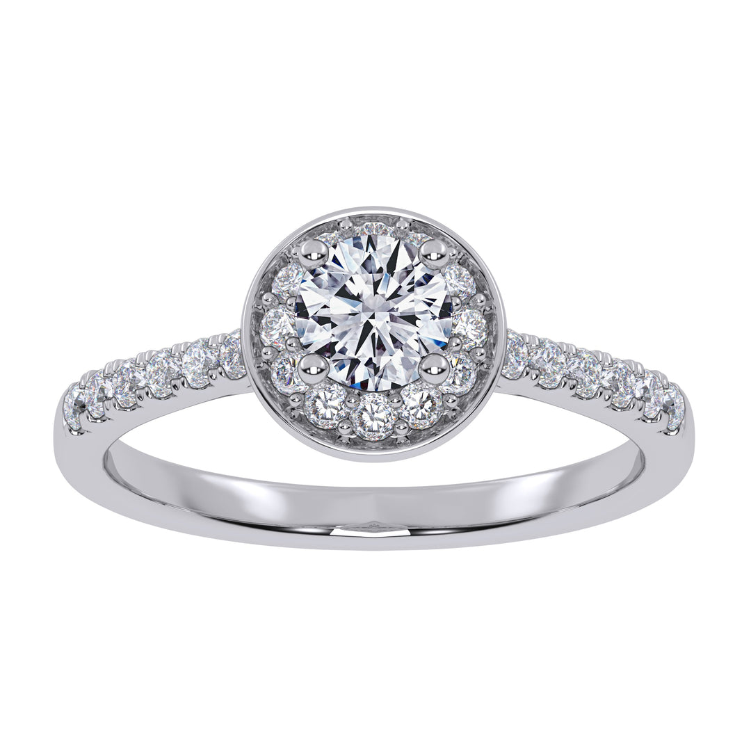 10K 0.50CT Lab Grown Promise Ring
