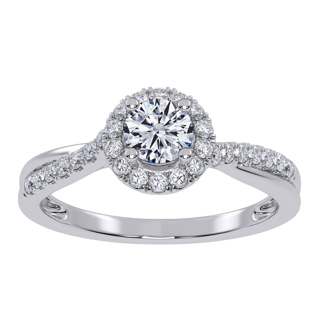10K 0.50CT Lab Grown Promise Ring
