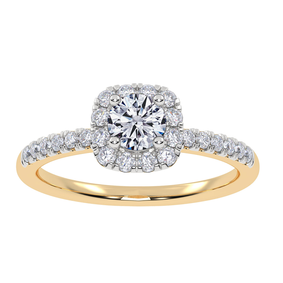 10K 0.50CT Lab Grown Promise Ring