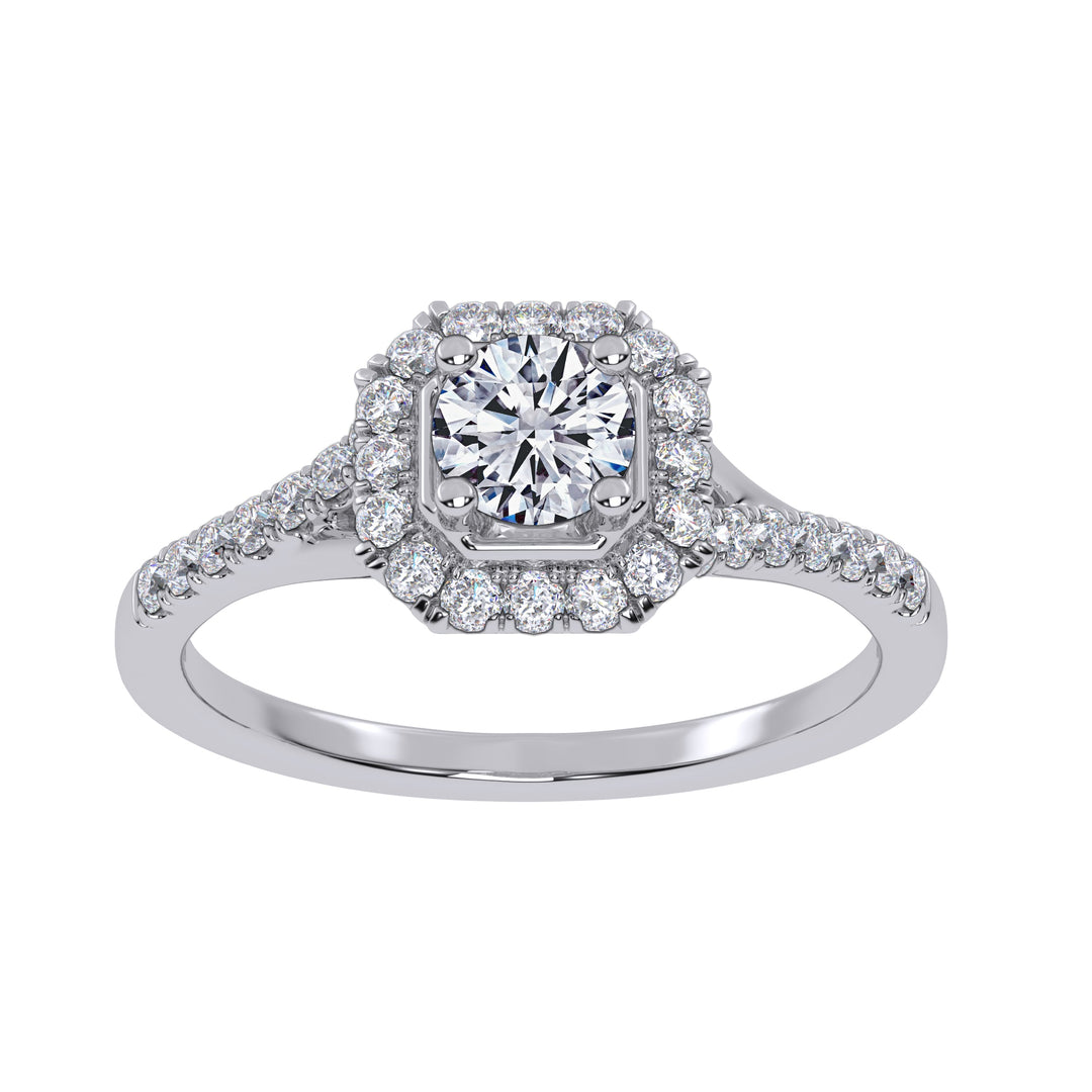 10K 0.50CT Lab Grown Promise Ring