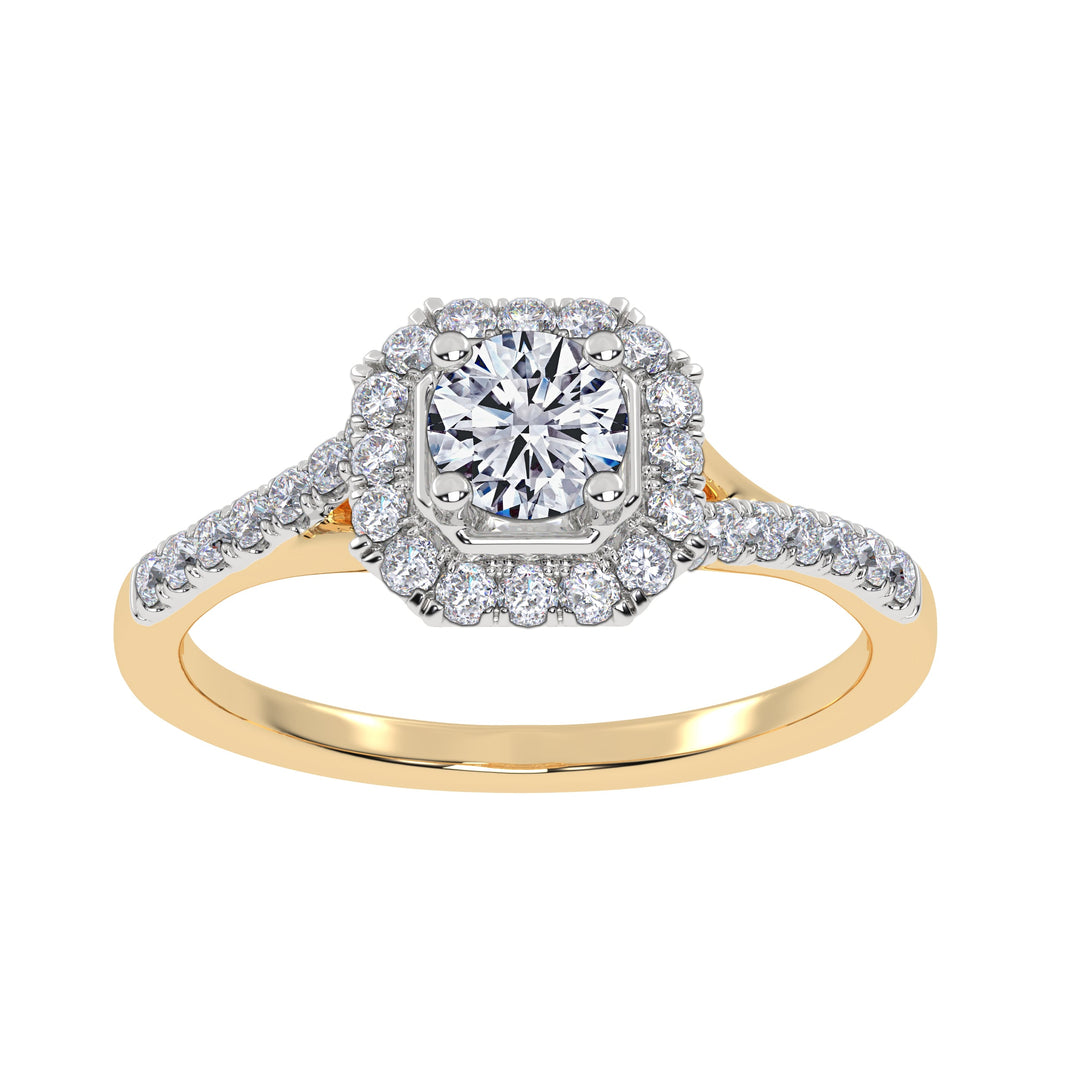 10K 0.50CT Lab Grown Promise Ring