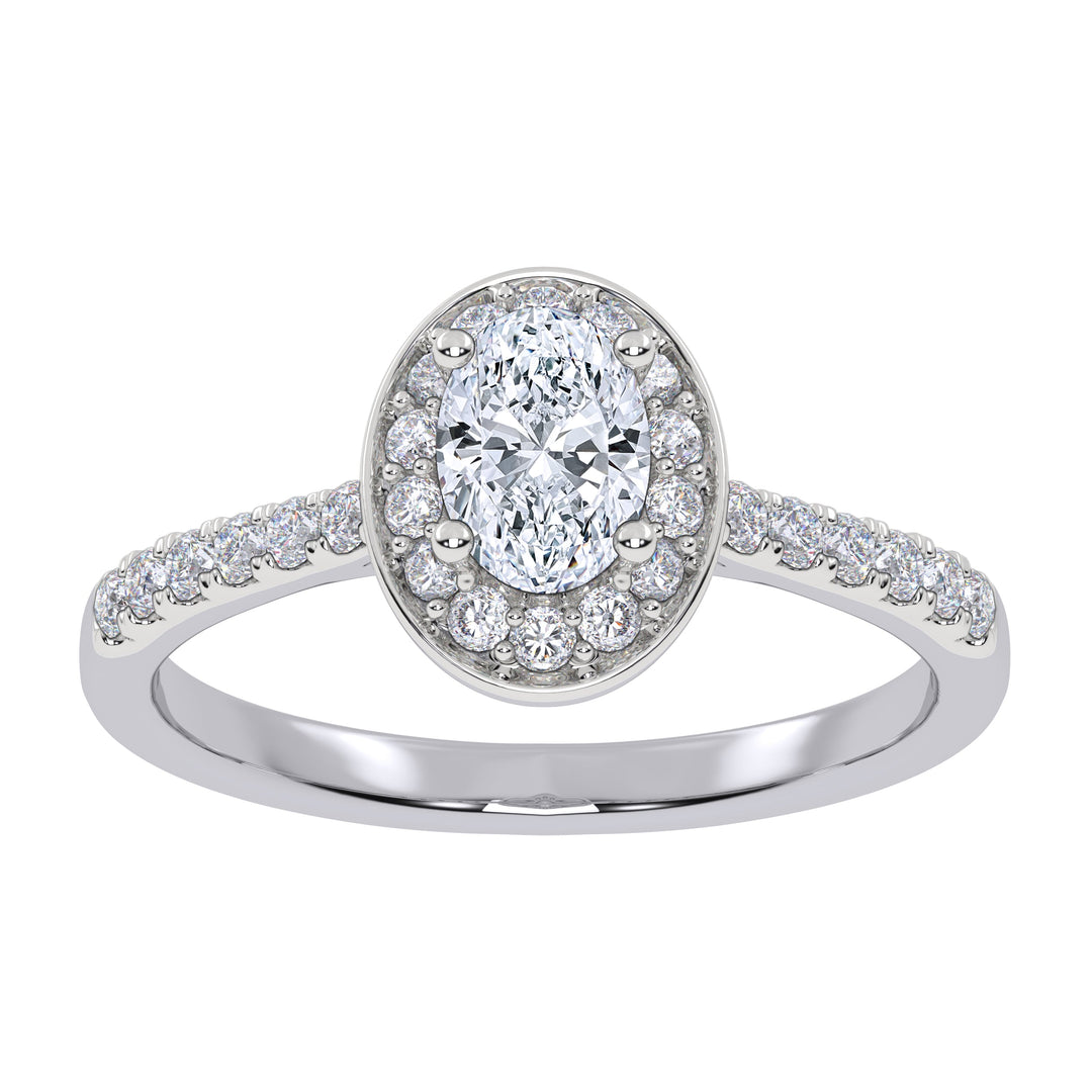 10K 0.51CT Lab Grown Promise Ring