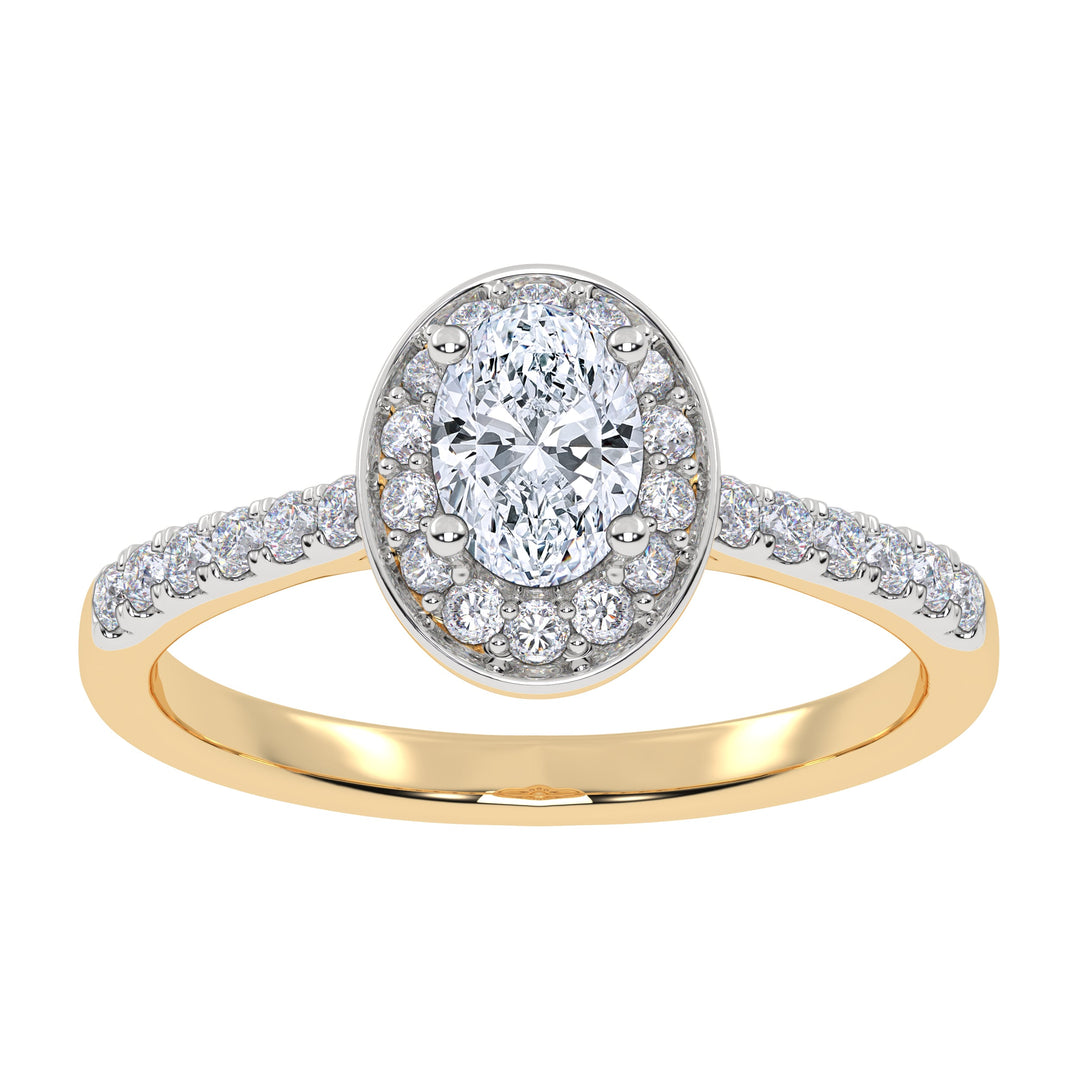 10K 0.51CT Lab Grown Promise Ring