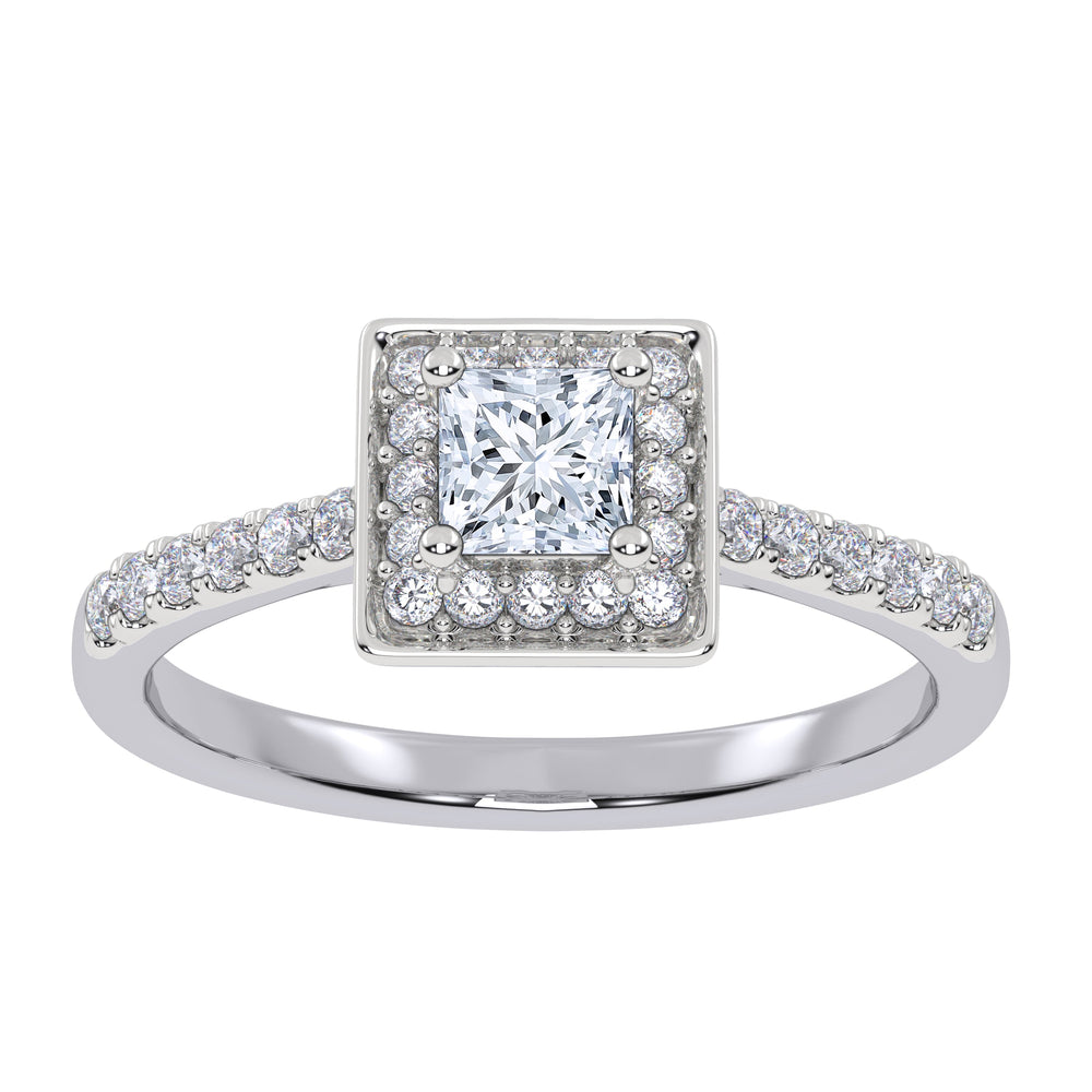 10K 0.52CT Lab Grown Promise Ring